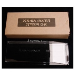 R3레인커버(강화도어,터치스크린형태,좁은프레임전용) 색상 :투명,블랙