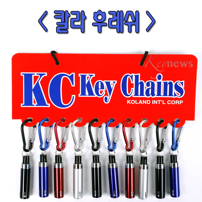 칼라후레쉬 열쇠고리(10개)