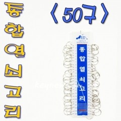종합열쇠고리 50구