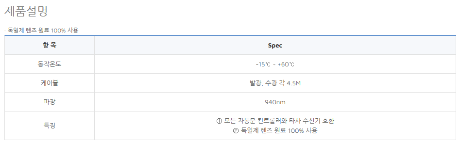 글로넥스 무릎 GL-IR (BG)