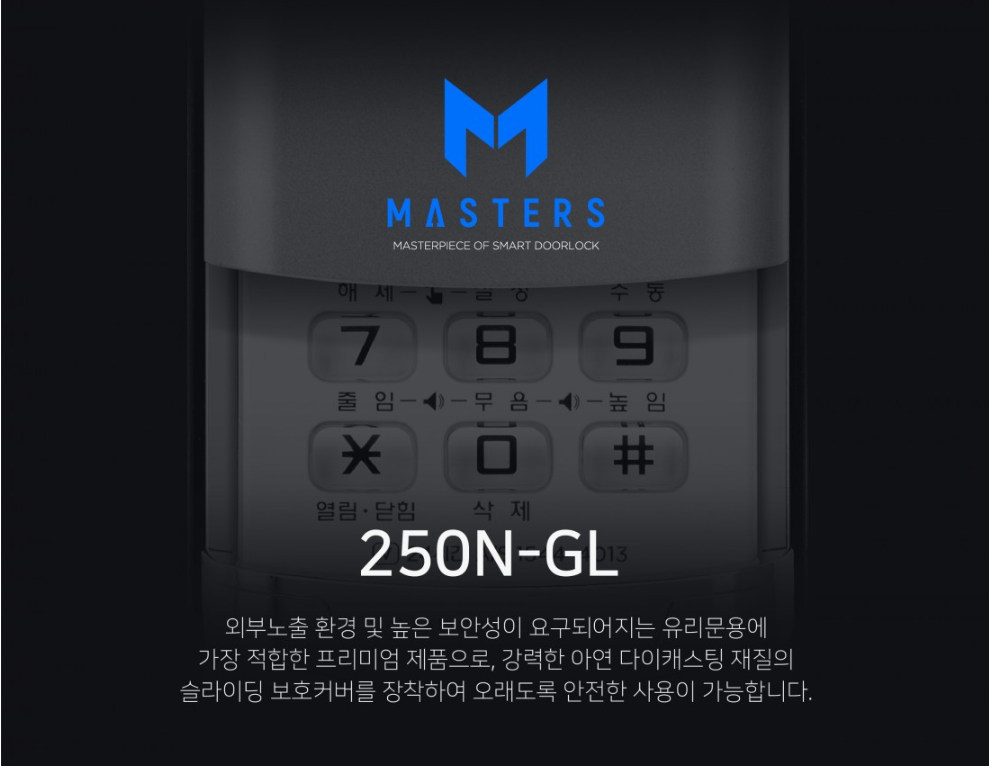 마스터즈 글라스번호 250NGL 